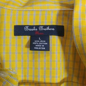 Brooks Brothers Fleece Dress Shirt Sz L